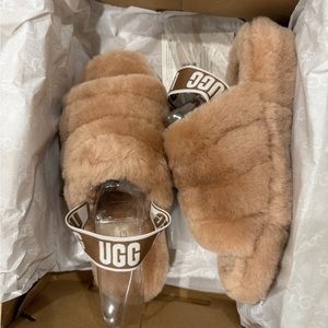 Women’s fluff yeah UGG slides